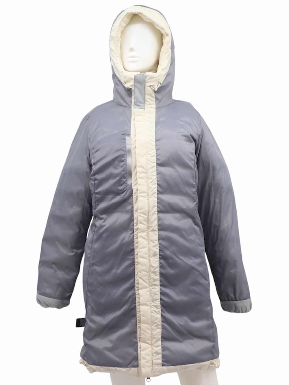 New The North Face Women’s Medium Gotham Quilted Down Parka II Vintage White - Picture 13 of 16